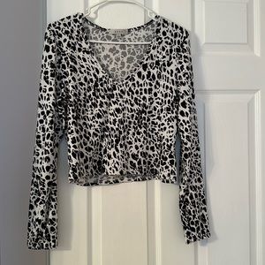 Animal Print Top